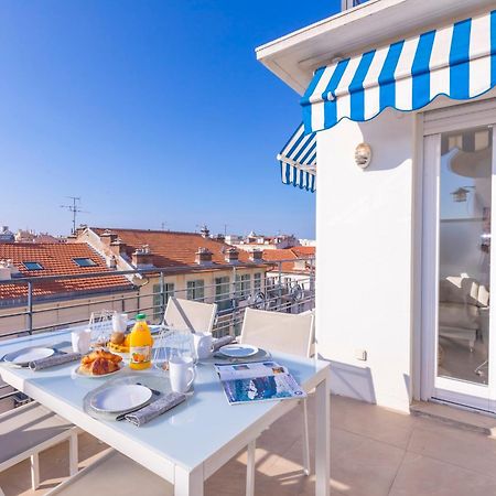 Rooftop At Palais De La Buffa - Happy Rentals Ніцца Екстер'єр фото