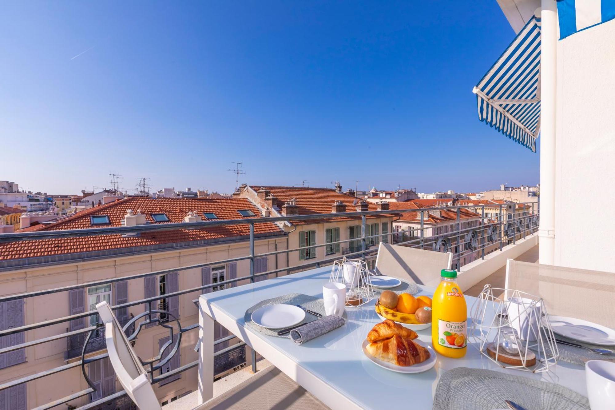 Rooftop At Palais De La Buffa - Happy Rentals Ніцца Екстер'єр фото